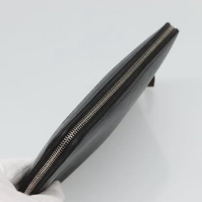 Hermes Azap Zip Around Silk'in Epsom, Black, Leather, Wallet