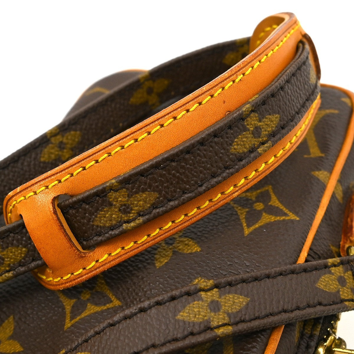 Louis Vuitton Danube Monogram, Brown, Canvas, Shoulder Bag