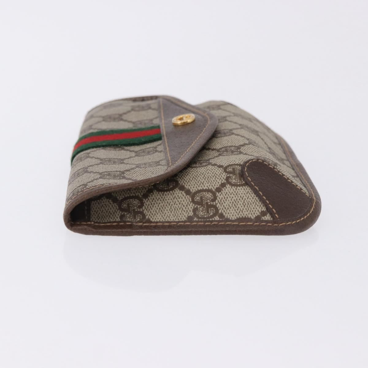 Gucci Sherry line Canvas, Beige, PVC, Clutch