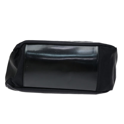 Gucci Sherry bamboo Nylon, Black, Nylon, Shoulder Bag