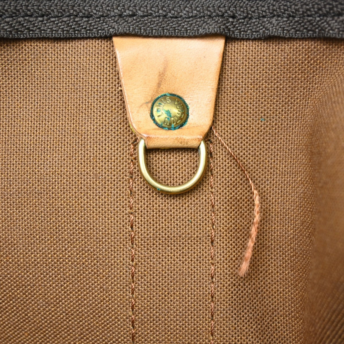 Louis Vuitton Keepall Bandouliere Monogram Canvas, Brown, Canvas, Travel Bag