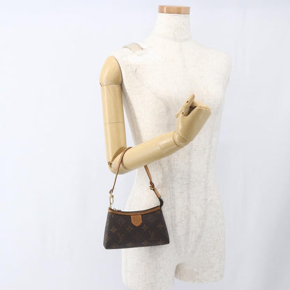 Louis Vuitton Delightful Pochette Monogram Canvas, Brown, Canvas, Clutch