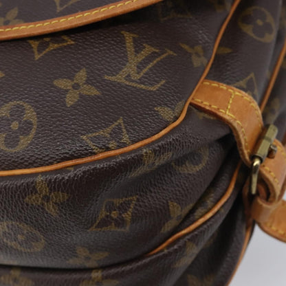 Louis Vuitton Saumur Monogram Canvas, Brown, Canvas, Shoulder Bag