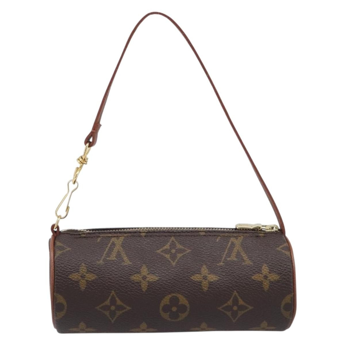Louis Vuitton Papillon Pochette Monogram Canvas, Brown, Canvas, Clutch