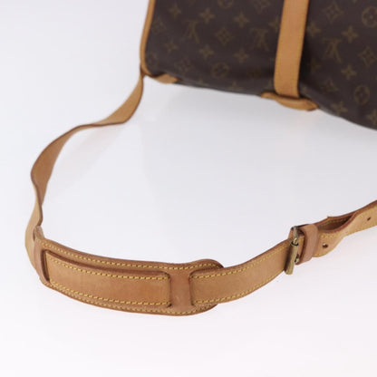 Louis Vuitton Saumur Monogram, Brown, Canvas, Shoulder Bag