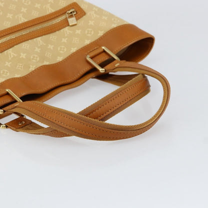 Louis Vuitton Lucille Mini Lin, Beige, Canvas, Handbag