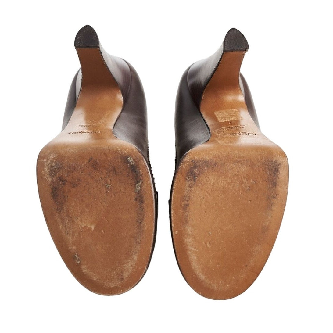 Yves Saint Laurent Pumps 6.5 US Brown