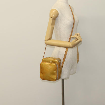Louis Vuitton Wooster Monogram Vernis, Yellow, Patent Leather, Handbag