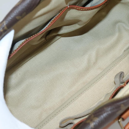 Louis Vuitton Deauville Handbag Monogram Canvas, BROWN, CANVAS, Handbag