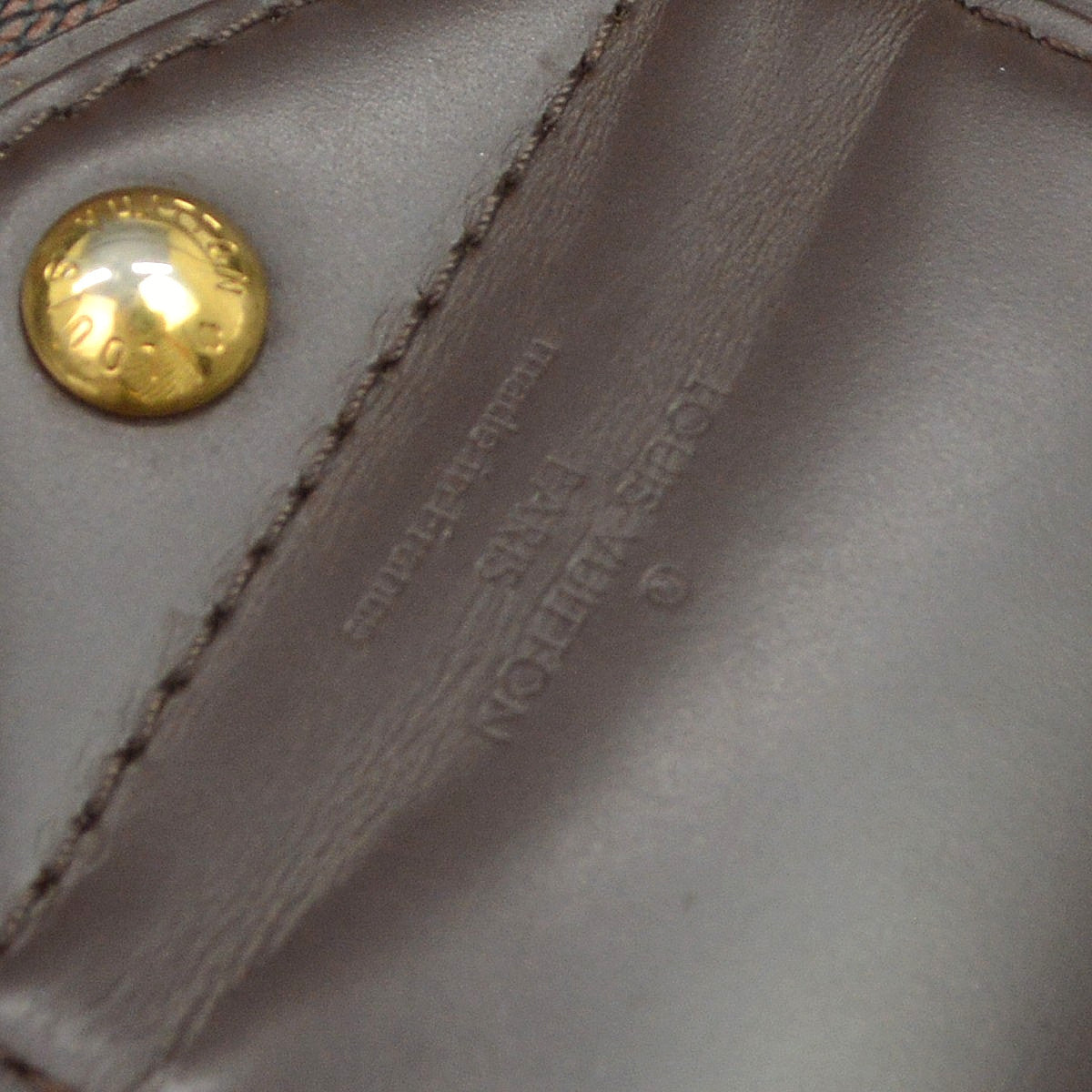 Louis Vuitton Sistina Damier, Brown, Canvas, Handbag