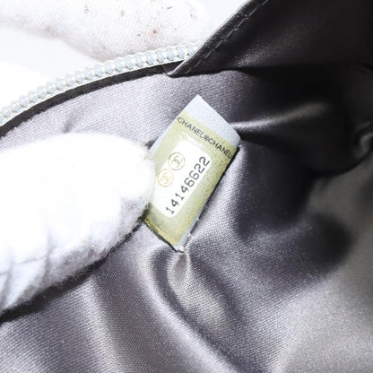 Chanel Vintage Toiletry Patent leather, Silver, Other, Clutch