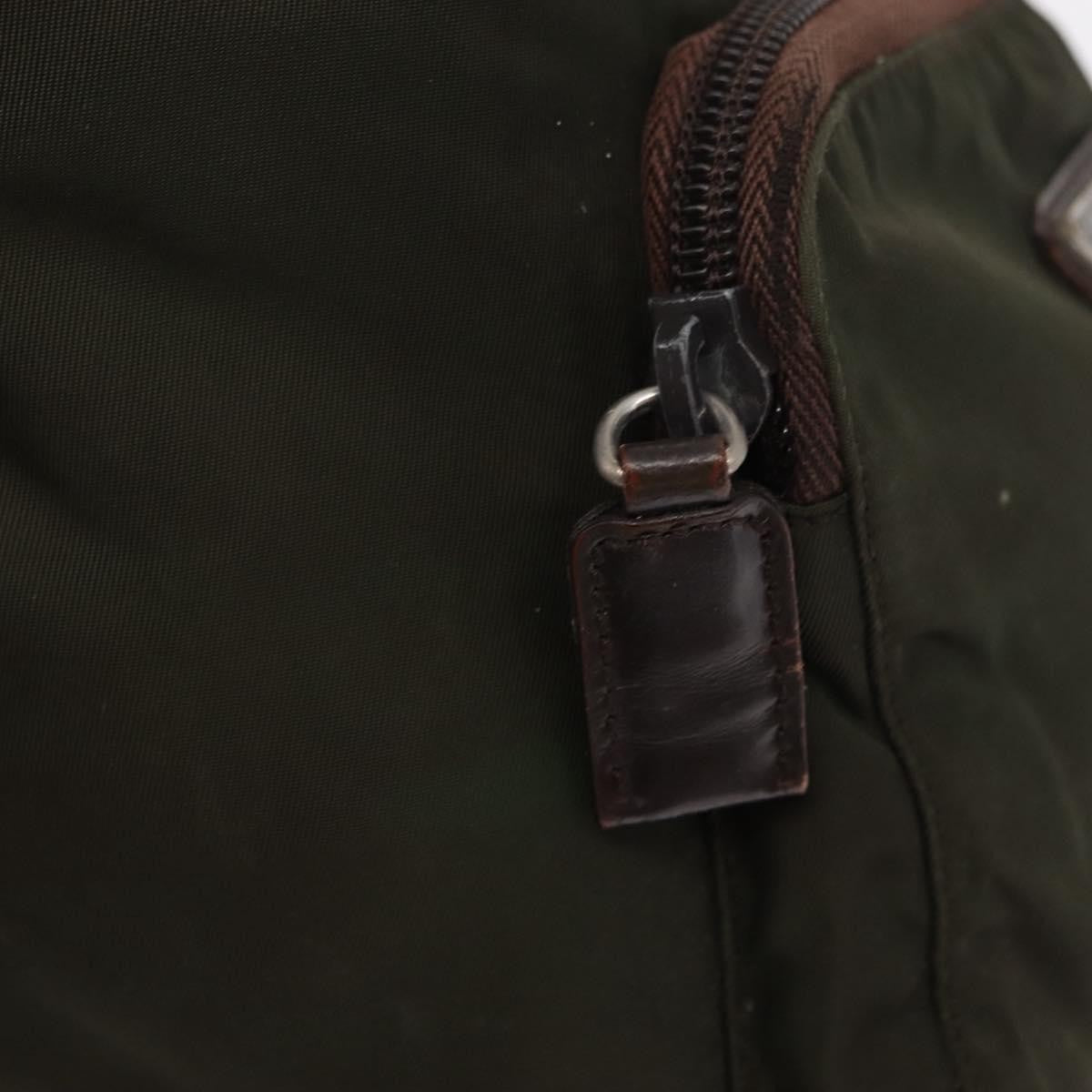 Prada Front Pocket Tessuto, Khaki, Nylon, Backpack
