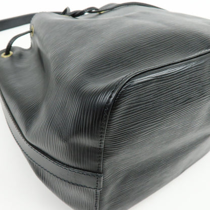 Louis Vuitton Noe Epi Leather, Black, Leather, Shoulder Bag