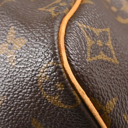 Louis Vuitton Speedy Monogram, Brown, Canvas, Handbag