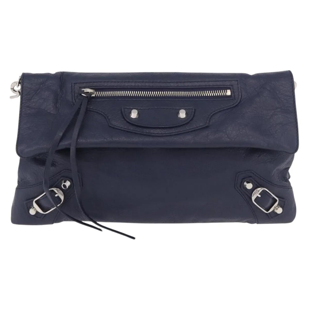 Balenciaga Classic Studs Envelope Strap Clutch - Brandsamsara