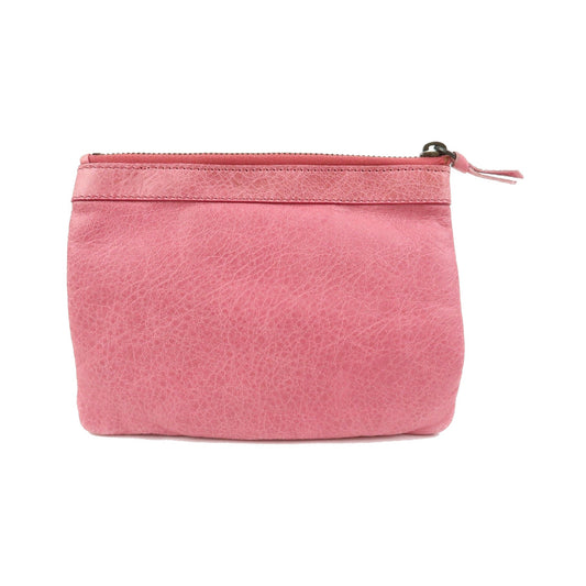 Balenciaga Classic Studs Reporter Leather, Pink, Leather, Crossbody Bag