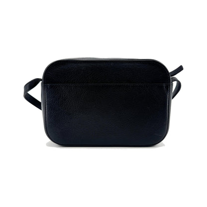 Balenciaga Everyday Camera Leather, Black, Leather, Handbag