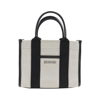 Balenciaga Hardware Canvas, White, Canvas, Tote Bag