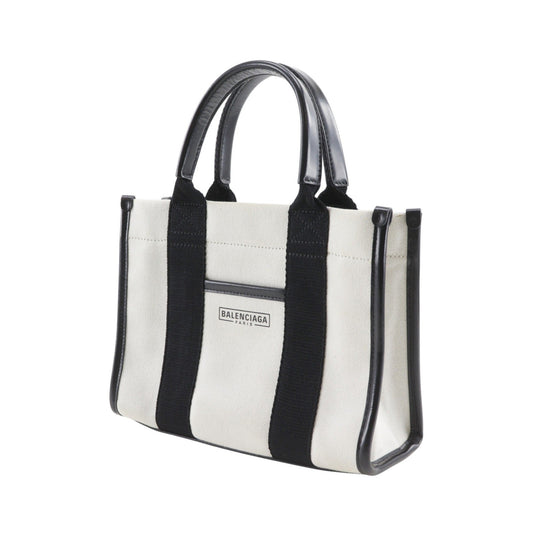 Balenciaga Hardware Canvas, White, Canvas, Tote Bag