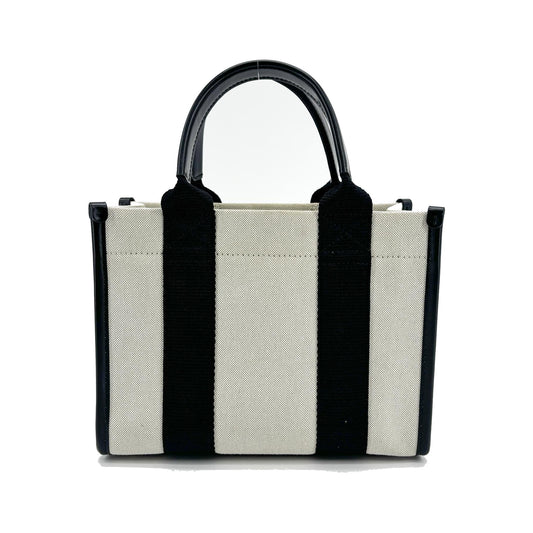Balenciaga Hardware Canvas, Black, Canvas, Tote Bag