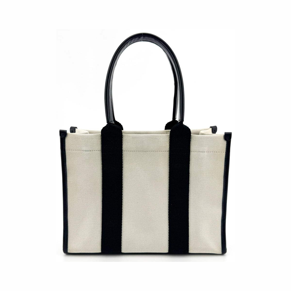 Balenciaga Hardware Canvas, Black, Canvas, Tote Bag