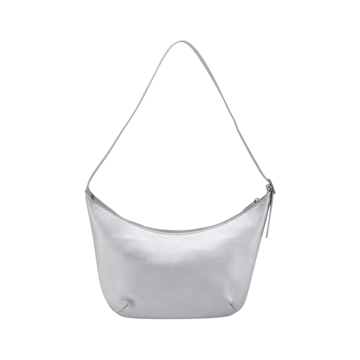 Balenciaga Mary Kate Sling Leather, Silver, Leather, Handbag