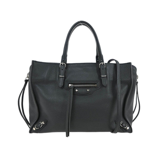 Balenciaga Papier A4 Zip Around Classic Studs - Brandsamsara
