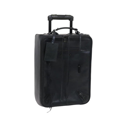 Balenciaga Trolley Rolling Classic Studs Luggage Leather, Khaki, Leather, Travel Bag