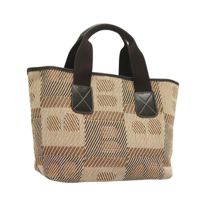 Bally Vintage Canvas, Brown, Canvas, Shoulder Bag