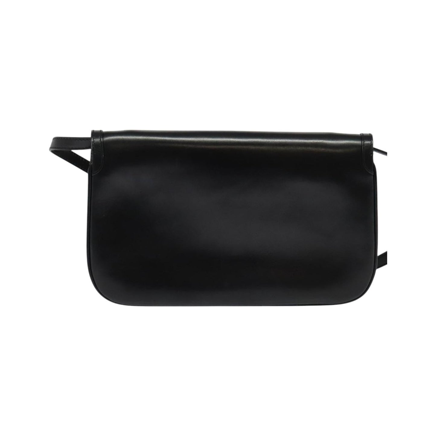Bally Vintage Leather, Black, Leather, Shoulder Bag