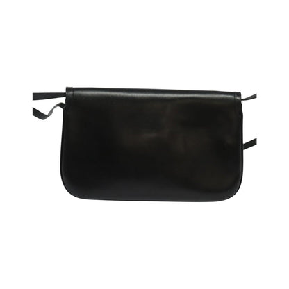 Bally Vintage Leather, Black, Leather, Shoulder Bag