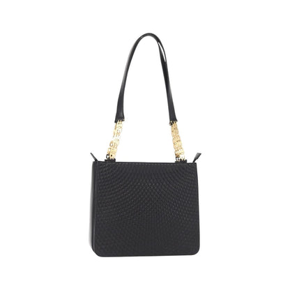 Bally Vintage Shoulder Bag Quilted leather, Black, Leather, Shoulder Bag