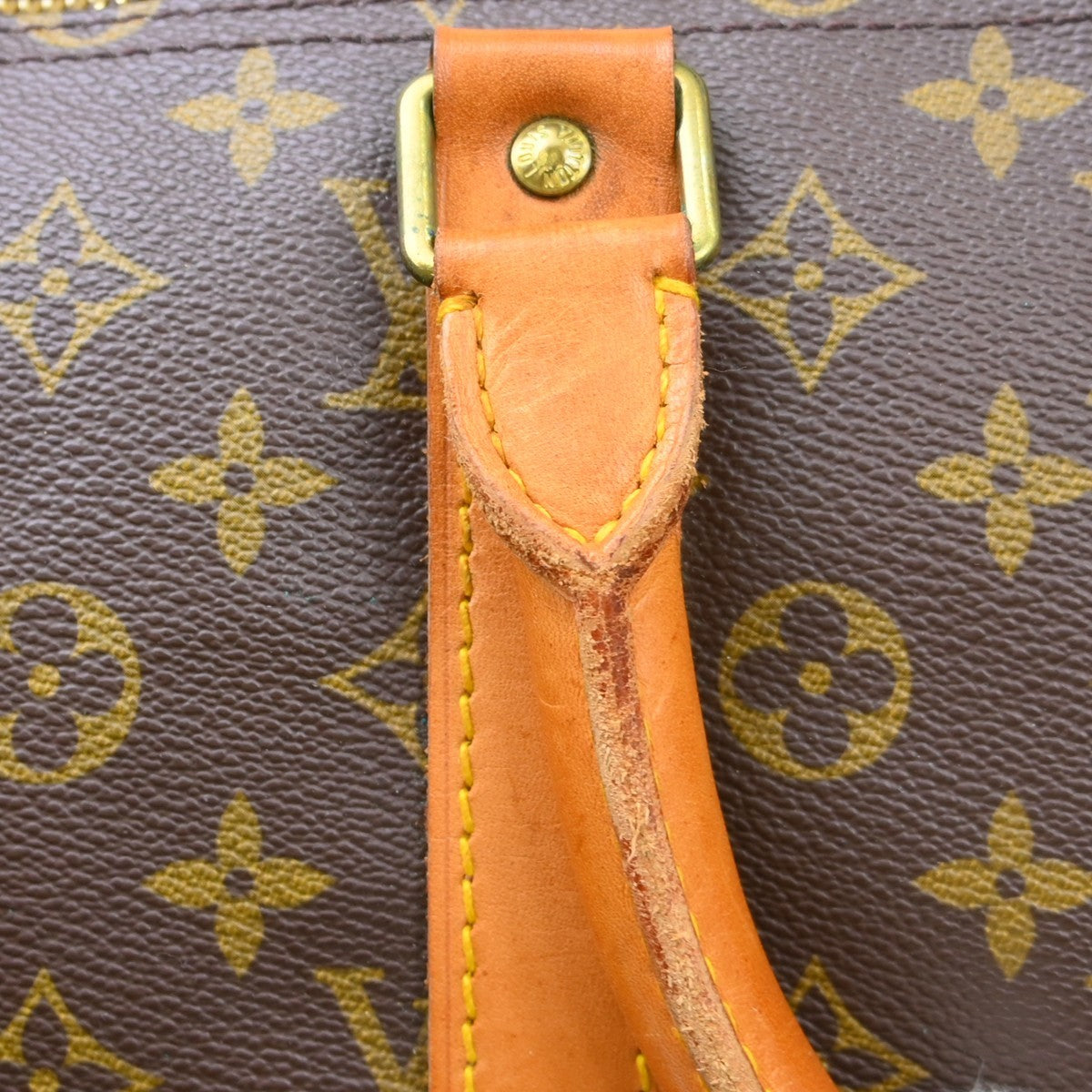 Louis Vuitton Keepall Monogram Canvas, Brown, Canvas, Travel Bag