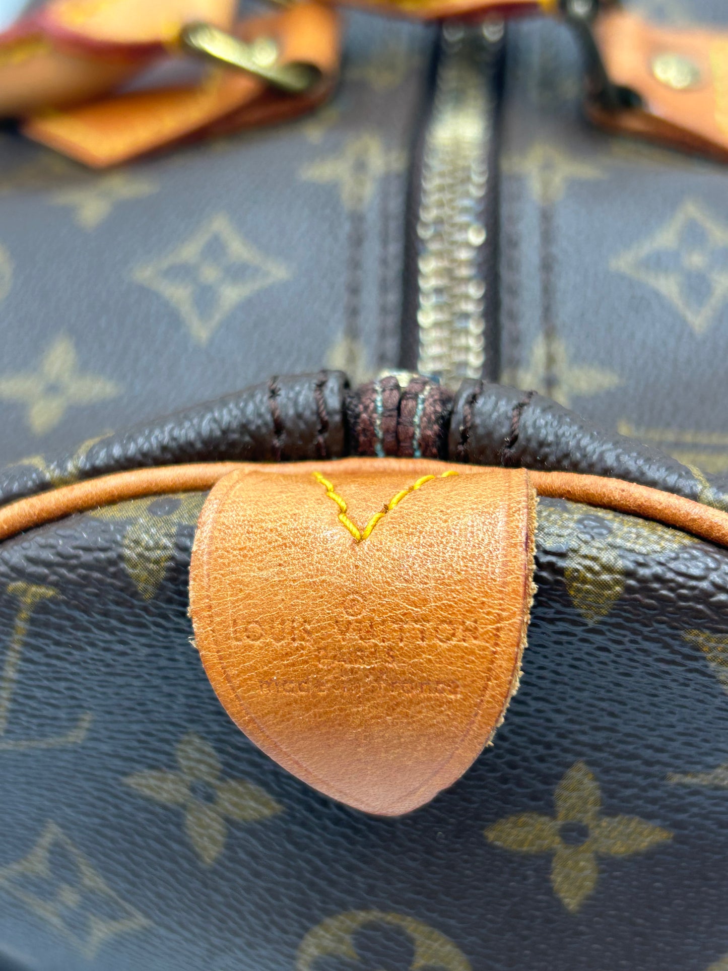 Louis Vuitton Speedy Monogram Canvas, Brown, Canvas, Handbag