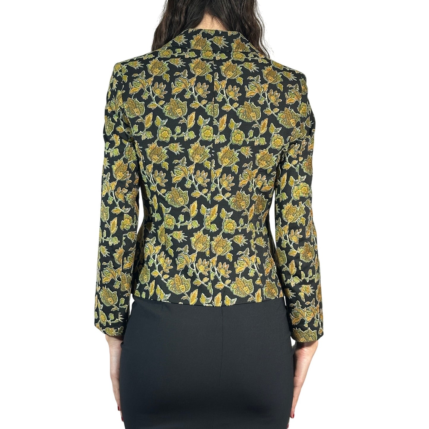 KENZO Floral Tweed Blazer Jacket