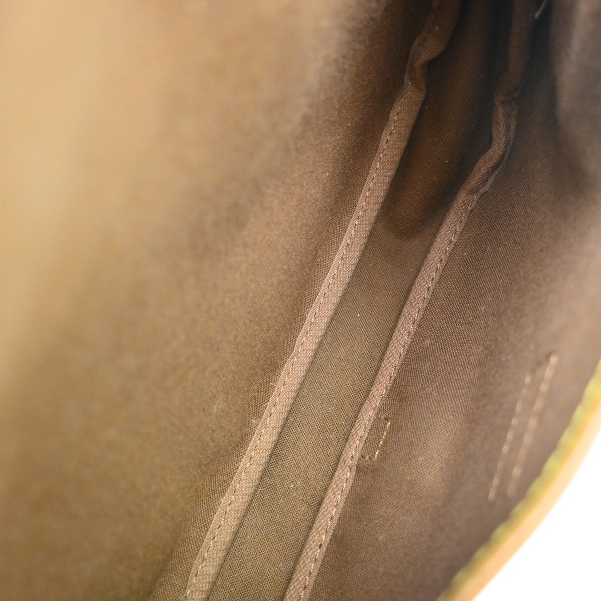 Louis Vuitton Saumur Monogram Canvas, Brown, Canvas, Shoulder Bag