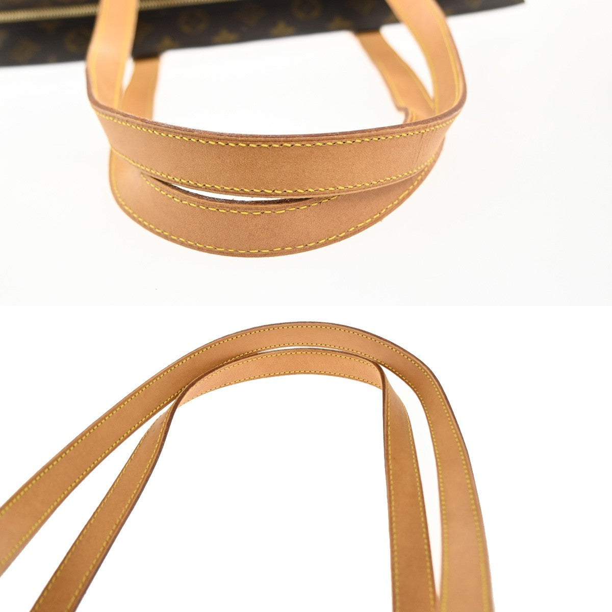 Louis Vuitton Babylone Monogram, Brown, Canvas, Tote Bag