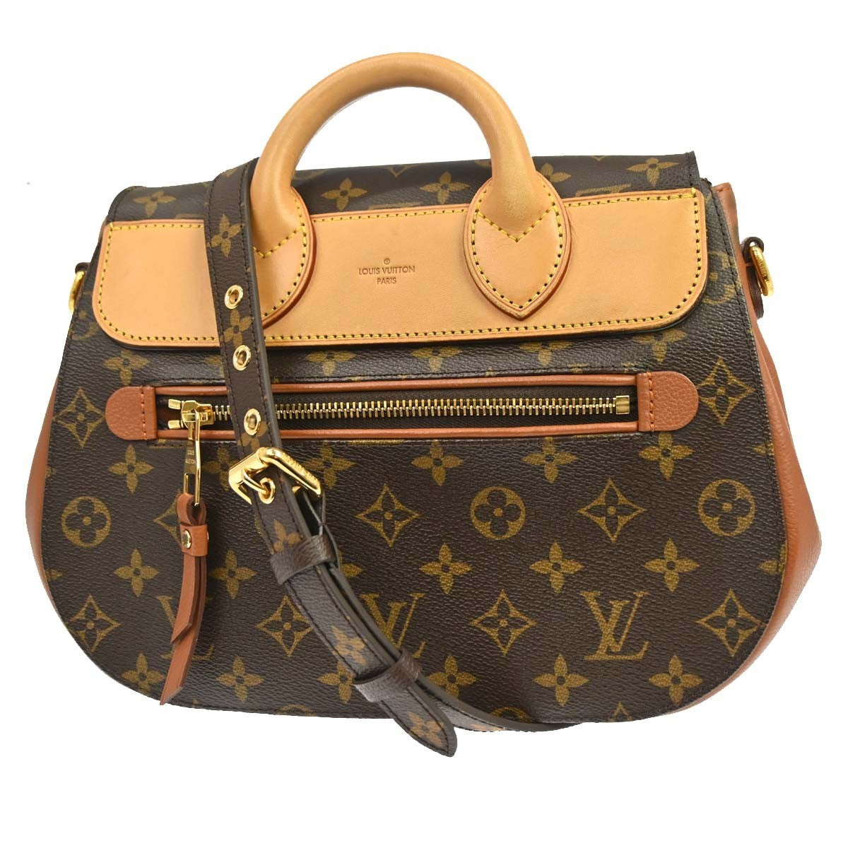Louis Vuitton Eden Monogram Canvas, Brown, Canvas, Handbag