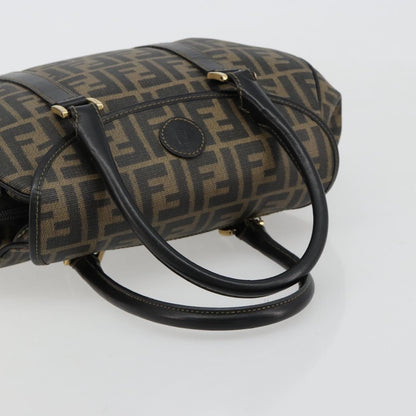 Fendi Vintage Zucca Canvas, Brown, Canvas, Tote Bag