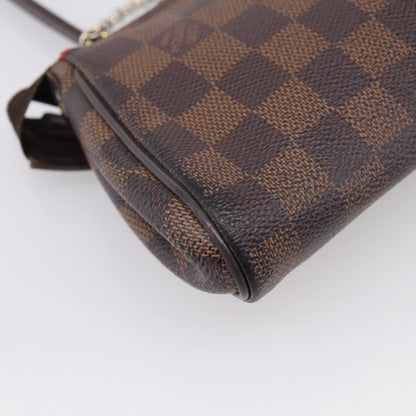 Louis Vuitton Eva Damier, Brown, Canvas, Handbag
