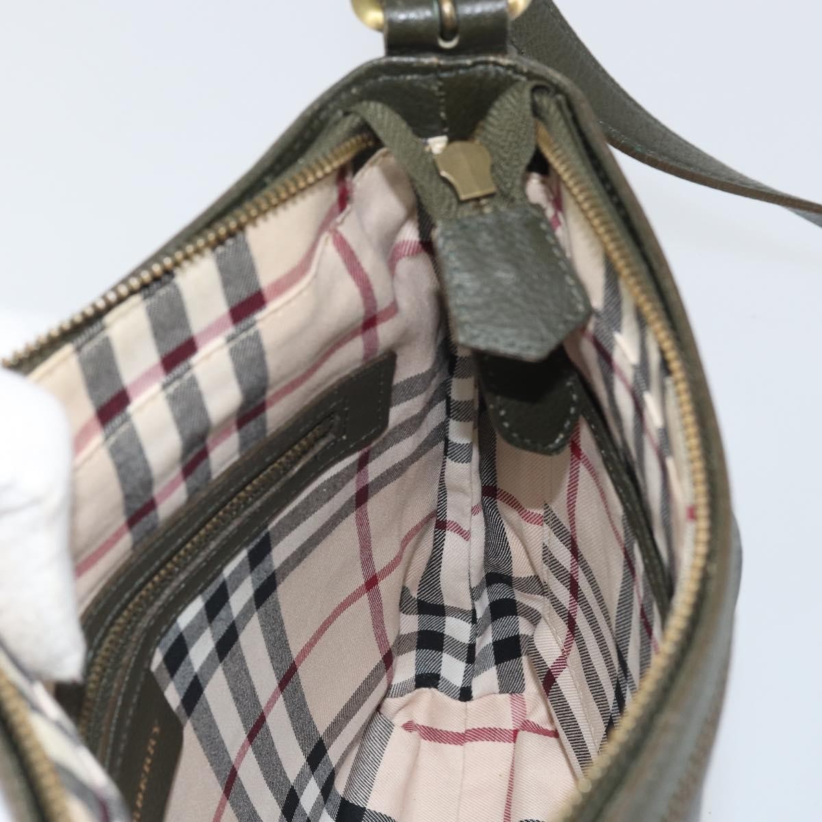 Burberry Vintage Leather, Khaki, Leather, Shoulder Bag