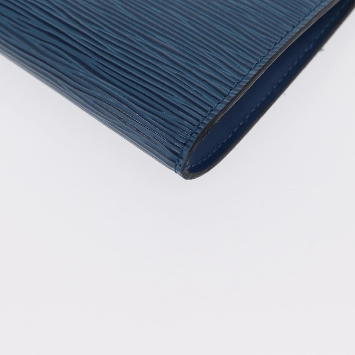 Louis Vuitton Pochette Accessoires Epi Leather, Blue, Leather, Clutch