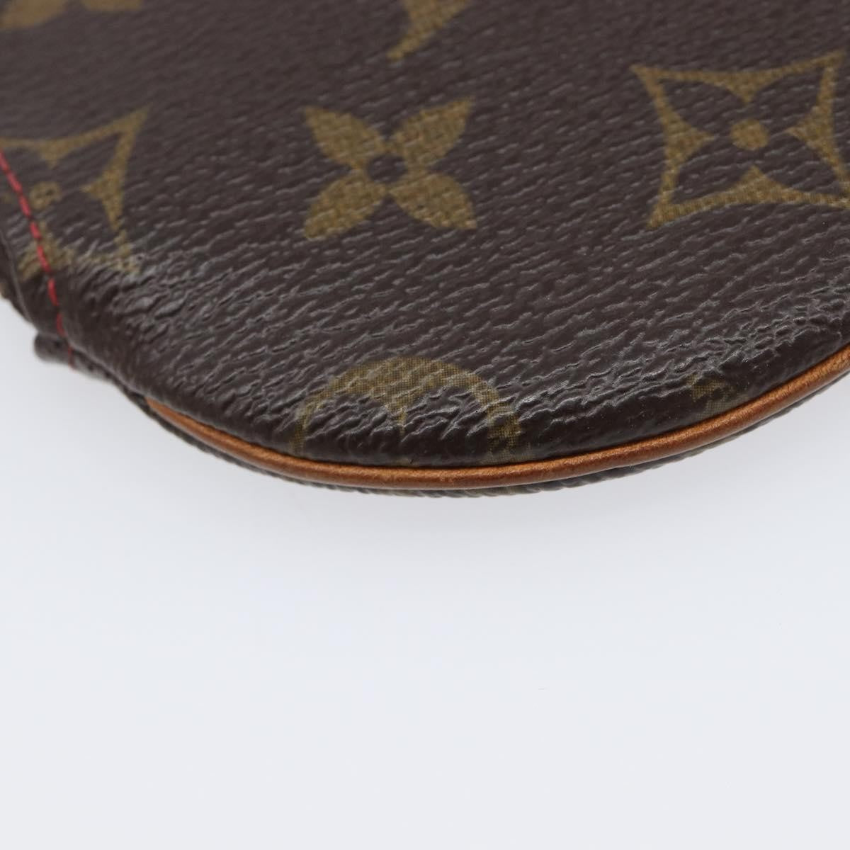 Louis Vuitton Porte Monnaie Coin Purse Limited Edition Monogram Cerises, Brown, Canvas, Clutch