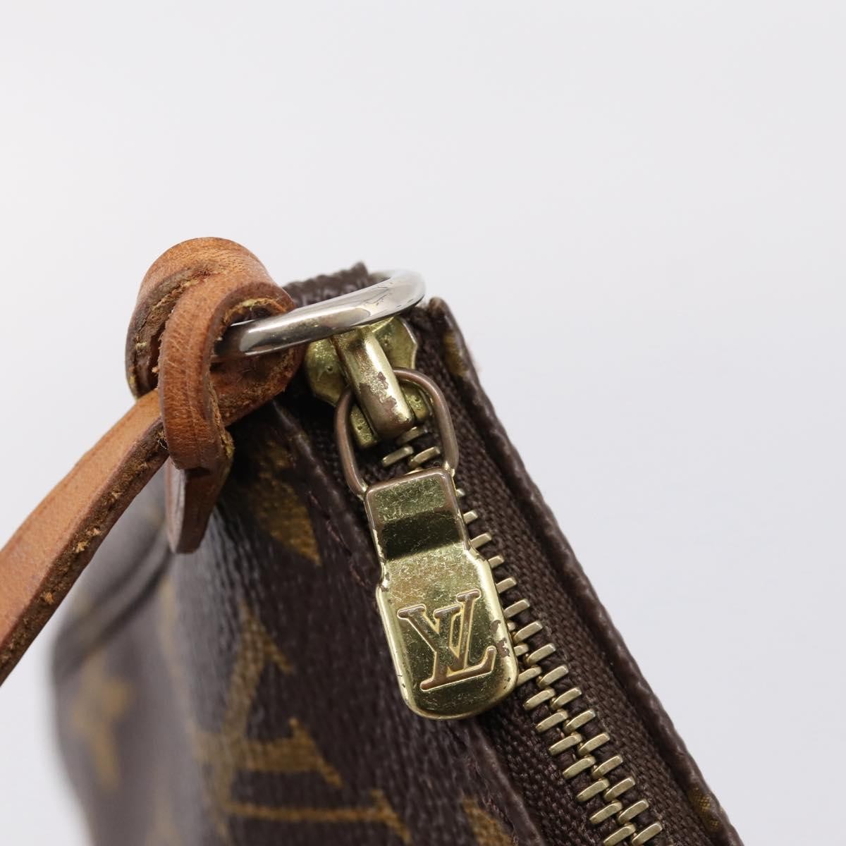 Louis Vuitton Pochette Accessoires NM Monogram Canvas, Brown, Canvas, Clutch