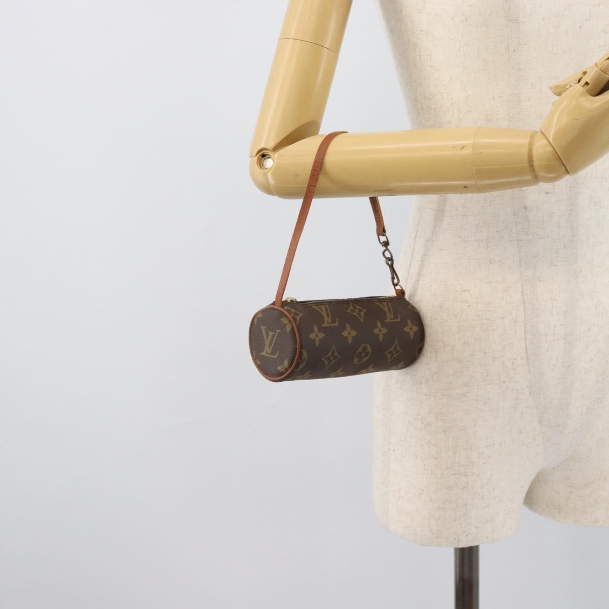 Louis Vuitton Papillon Pochette Monogram Canvas, Brown, Canvas, Clutch