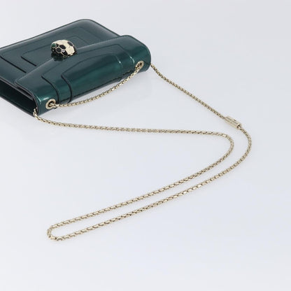 Bvlgari Serpenti Forever Patent, Green, Patent Leather, Shoulder Bag