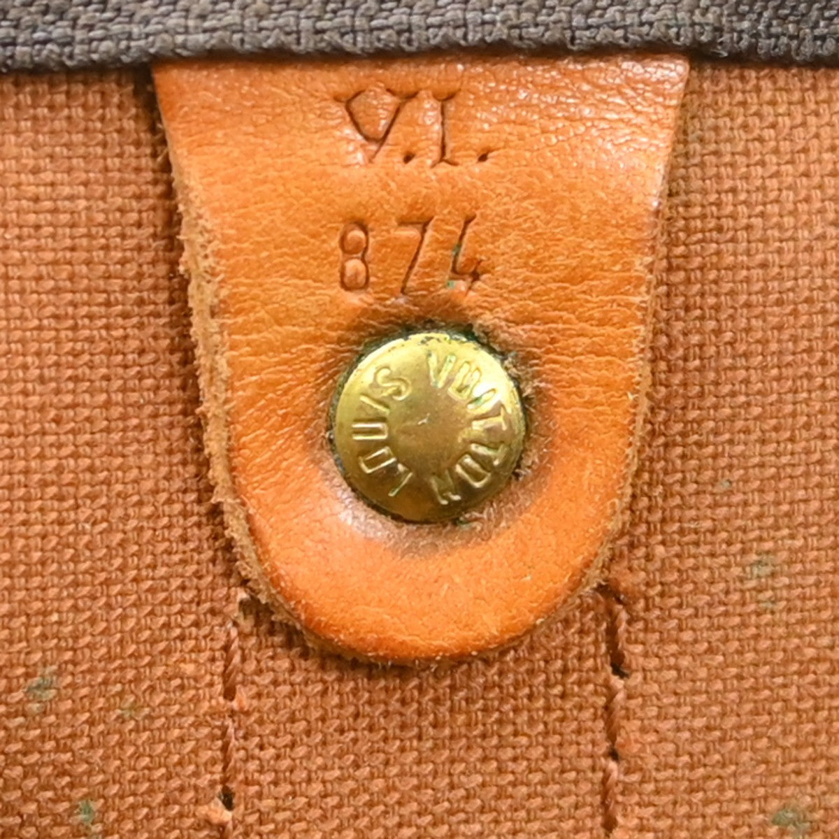 Louis Vuitton Keepall Monogram Canvas, Brown, Canvas, Travel Bag