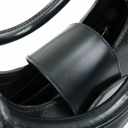 Louis Vuitton Montaigne Sac Epi Leather, Black, Leather, Handbag