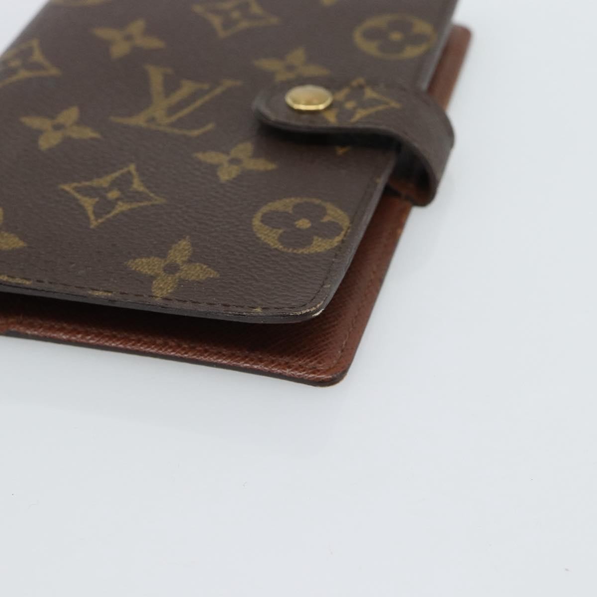 Louis Vuitton Agenda Cover Monogram Canvas, Brown, Canvas, Wallet
