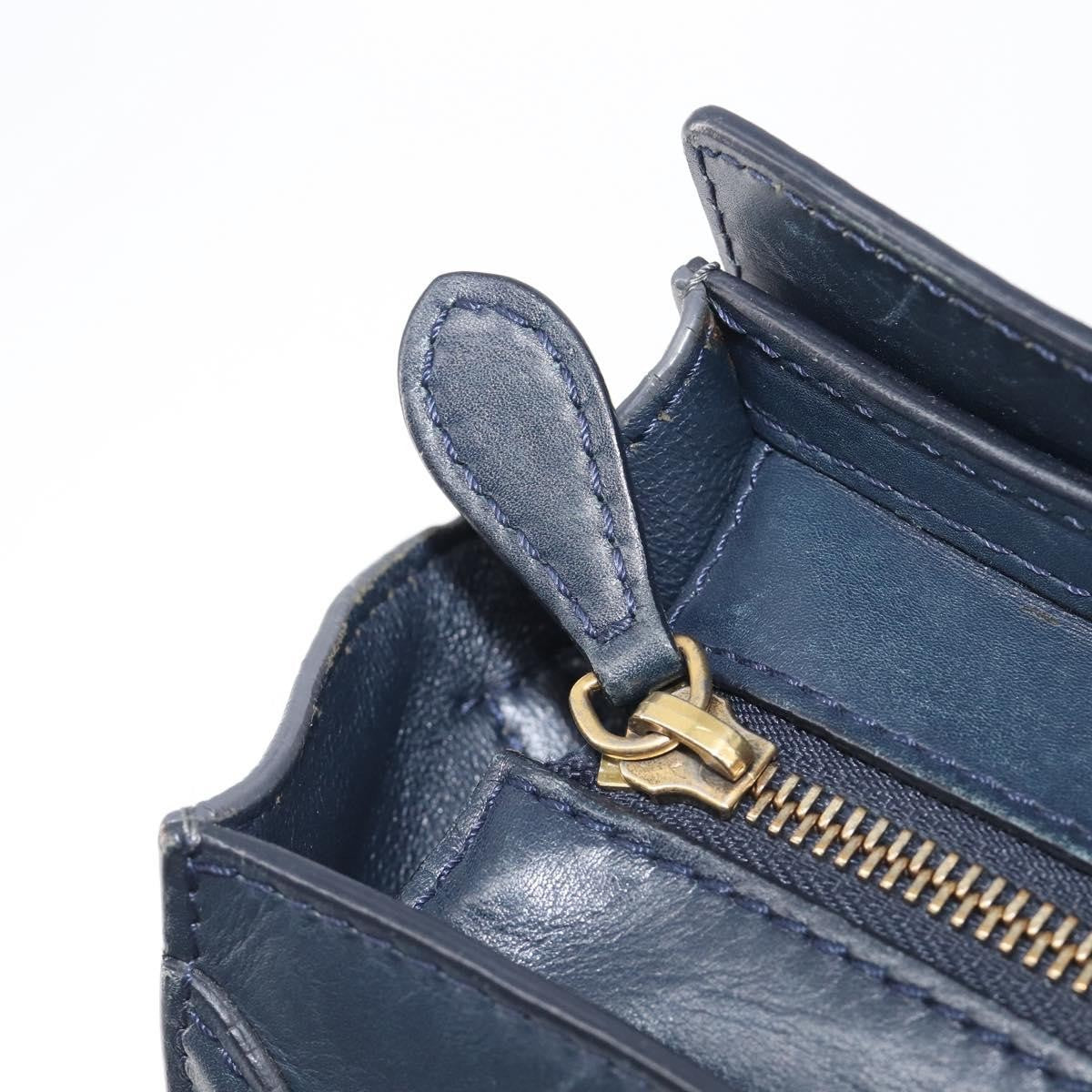 Celine Luggage Smooth Leather, Navy, Leather, Handbag